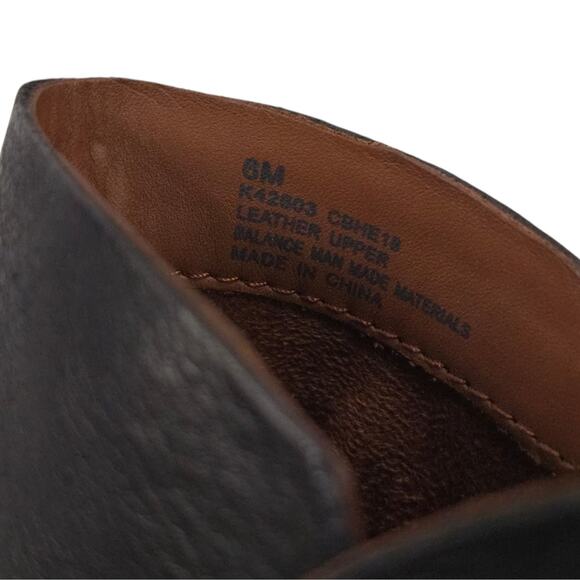 Kork-Ease Castaneda Boots Leather Heeled Ankle Booties Minimalist Fall - Picture 9 of 11